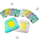 Cards Infantil ''Aprenda Português e Inglês Dino''