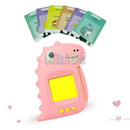 Cards Infantil ''Aprenda Português e Inglês Dino''