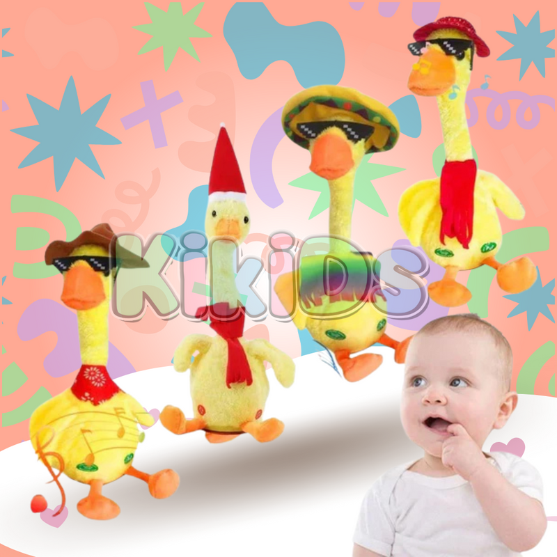 Boneca De Pelúcia Pato Dançante