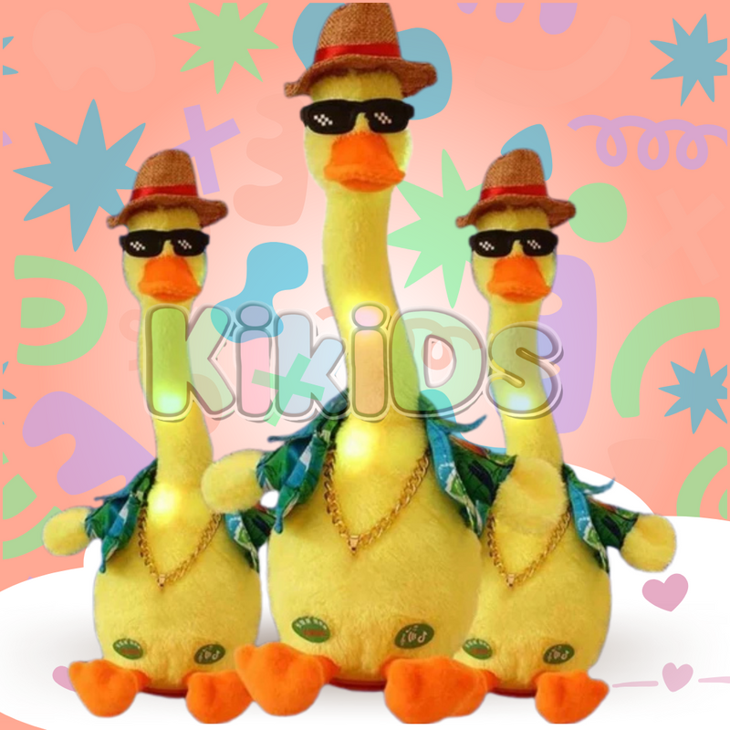 Boneca De Pelúcia Pato Dançante