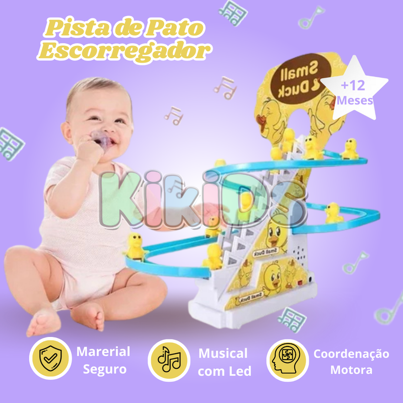 Pista de Pato Escorregador Divertida