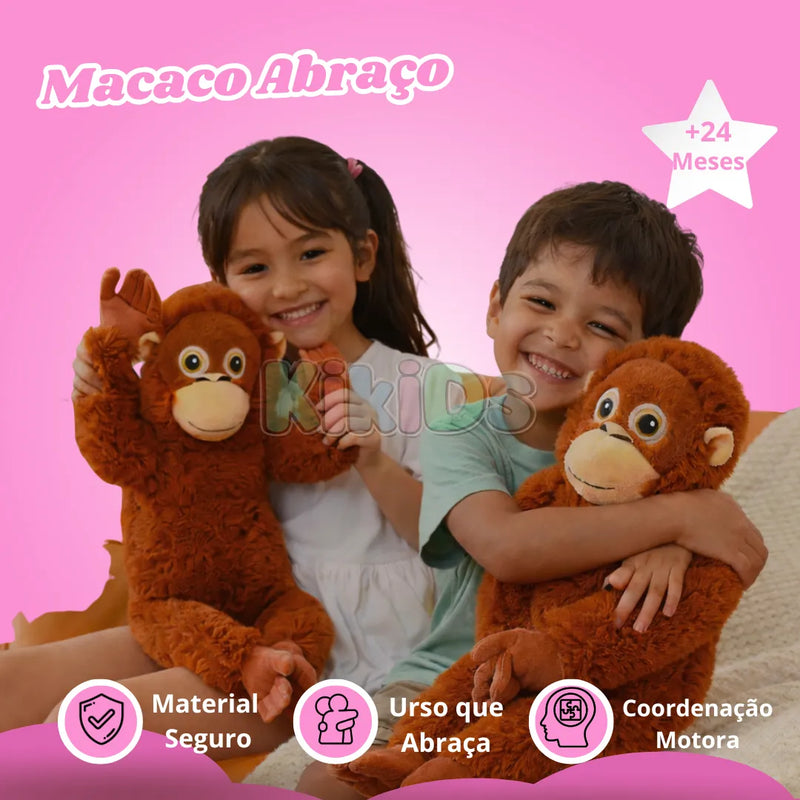 Macaco Abraço – O Amigo que Nunca Solta