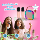 Caixa de Som Karaokê C/ Microfone - Brincadeira em Família