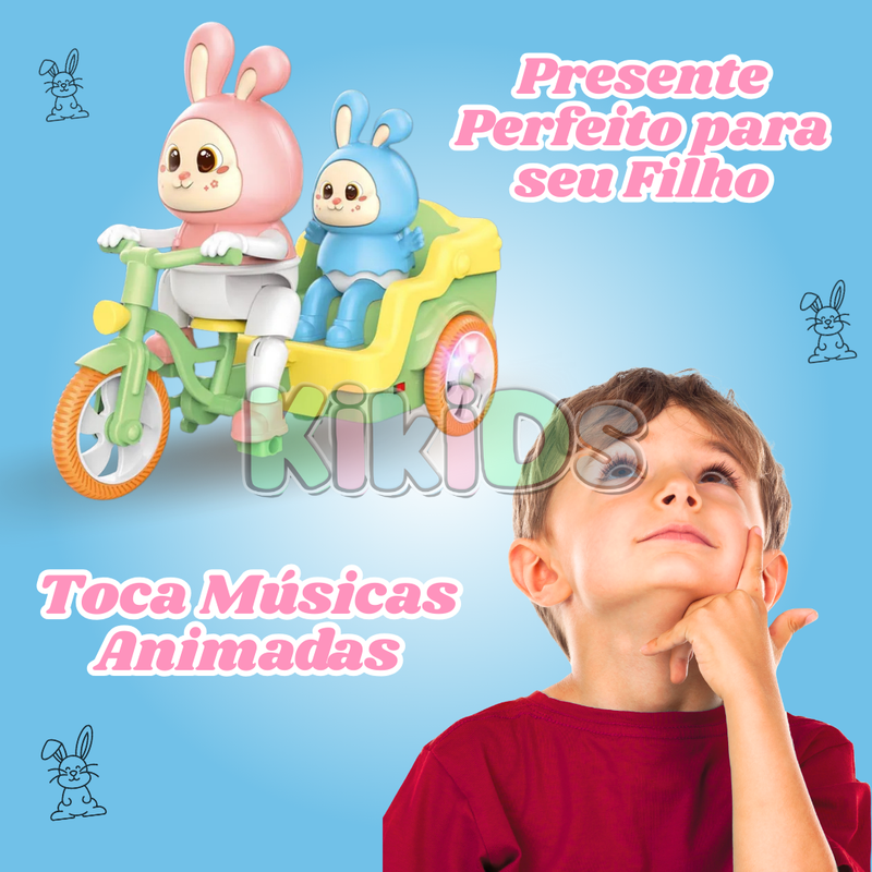 Triciclo Elétrico de Coelho