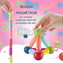 Kit de Blocos Magnéticos 3D