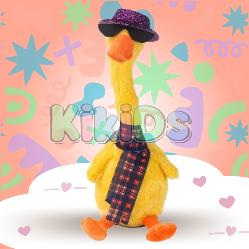 Boneca De Pelúcia Pato Dançante