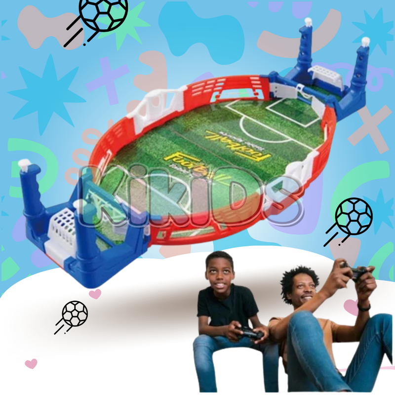 Mini Jogo Futebol De Mesa Portátil
