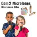 Caixa de Som Karaokê C/ Microfone - Brincadeira em Família
