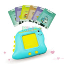 Cards Infantil ''Aprenda Português e Inglês Dino''