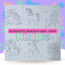 Estojo 208 Peças Escolar