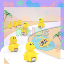 Pista de Pato Escorregador Divertida