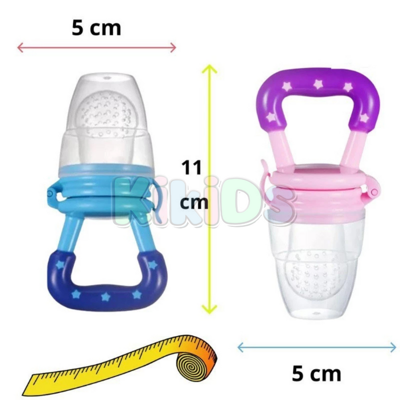 Kit Chupeta Alimentadora e Mamadeira De Alimentação KikiDs