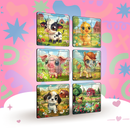 kit 6 Quebra Cabeça Infantil