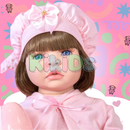 Boneca Bebê Reborn de Silicone Realista