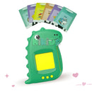 Cards Infantil ''Aprenda Português e Inglês Dino''