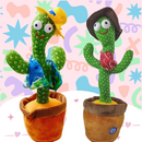 Cacto Dançante e Falante de Pelúcia