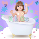 Boneca Bebê Reborn de Silicone Realista