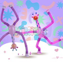 Kit  4 Girafas Estica