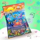 Kit 4 Livro Infantil 3D Interativo Montessori