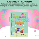 Kit 4 Cadernos Mágicos