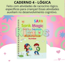 Kit 4 Cadernos Mágicos