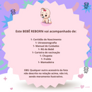 Boneca Bebê Reborn de Silicone Realista