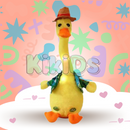 Boneca De Pelúcia Pato Dançante