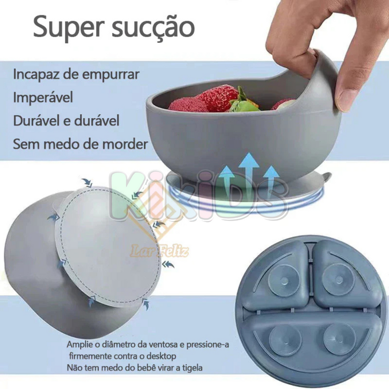 Kit Alimentação Bebê KikiDs