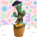 Cacto Dançante e Falante de Pelúcia