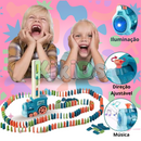 Trem Divertido Empilha Dominó