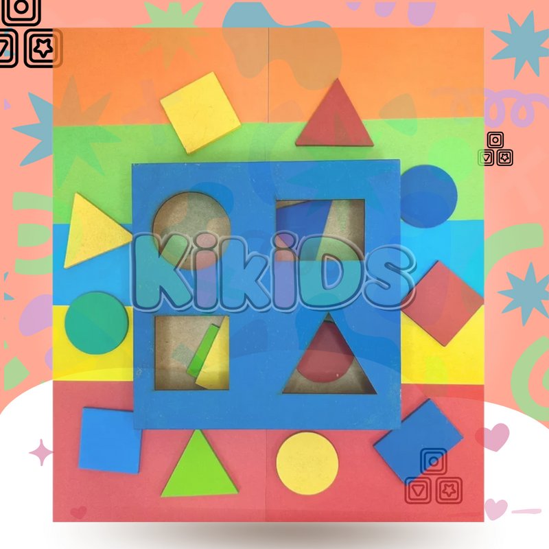 Kit 3 Brinquedos Pedagógicos