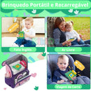 Cards Infantil ''Aprenda Português e Inglês Dino''