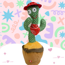 Cacto Dançante e Falante de Pelúcia