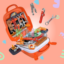 Kit Maleta de Ferramentas Infantil 22 Peças 3 em 1