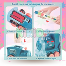 Trem Divertido Empilha Dominó