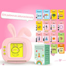 Cards Infantil ''Aprenda Português e Inglês Dino''