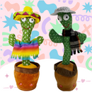 Cacto Dançante e Falante de Pelúcia