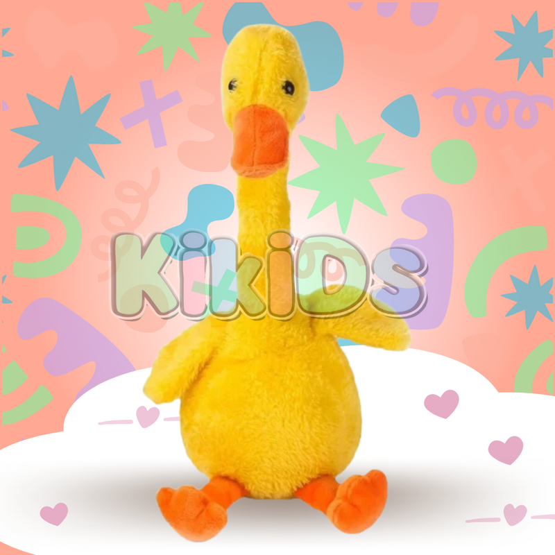 Boneca De Pelúcia Pato Dançante