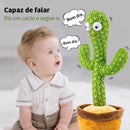 Cacto Dançante e Falante de Pelúcia
