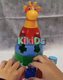 Girafa Didática Para Empilhar